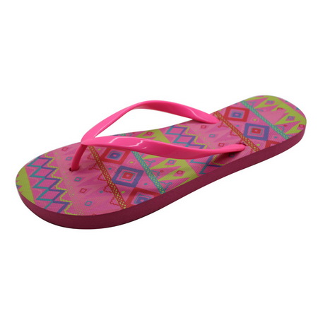 Plain rubber flip flops